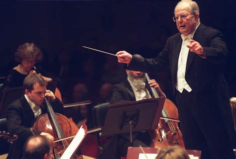 Wolfgang Sawallisch German Conductor Dies At 89 The New York Times