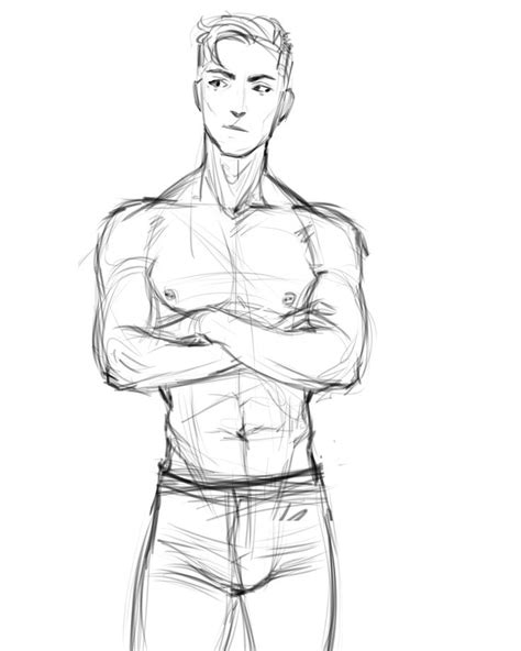 Male Art Reference Body Sketches And Anatomy Drawings