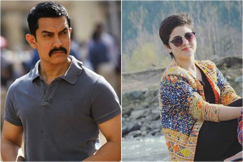 Leave Her Alone Shes Just 16 Aamir Khan Speaks Up For Dangal Co Star Zaira Wasim