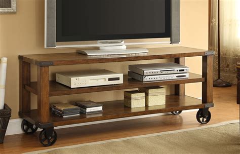Broadus Ii Industrial 60 Inch Tv Console Furniture Of America