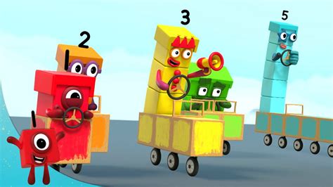 Numberblocks - Racing Up to Block Mountain | Learn to Count | Learning ...
