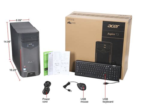 Acer Desktop Computer Aspire T At3 715a Ur11 Intel Core I7