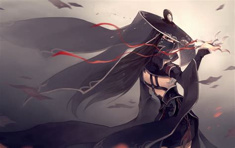 Anime Anime Girls Weapon Hat Assassin Original Characters Wallpapers Hd Desktop And