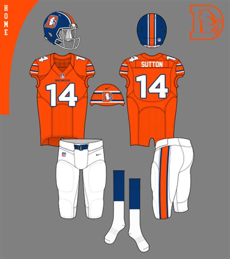 These Fan Made Denver Broncos Uniforms Are Amazing