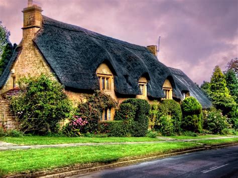 46 English Cottage Wallpaper Wallpapersafari