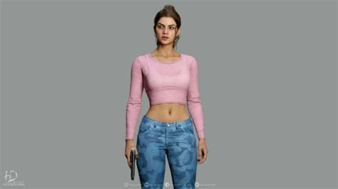 Gta 6 Kadın Karakter Lucianın 3d Modelleri İlk Bakışını Gösterdi Haberbin