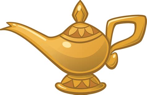 Genie Aladdin Oil Lamp Jafar Light Aladdin Png Download 21131370