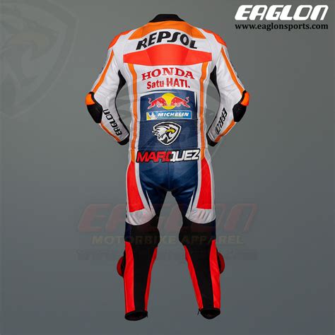 Marc Marquez Honda Repsol Motogp 2020 Leather Suit Eaglon