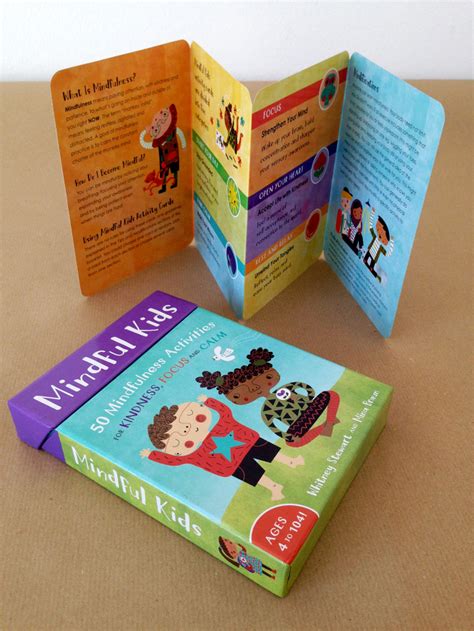 I created the cards to help children learn strategies to: Mindful Kids Activity Cards - Mina Braun
