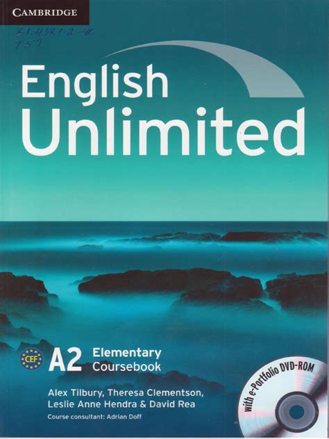 English Unlimited Elementary Textbook