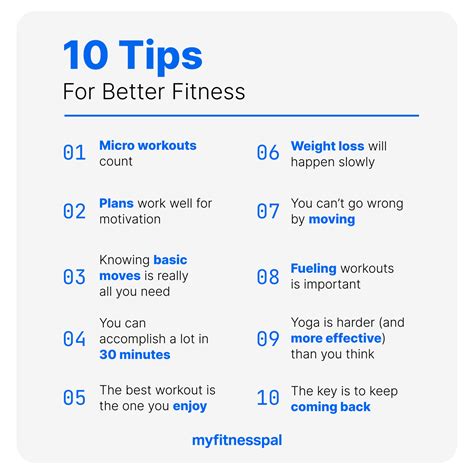 healthy habits for life 10 tips for better fitness fitness myfitnesspal