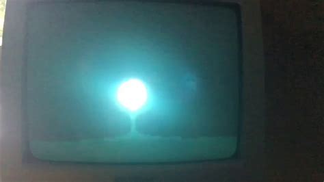 Slow Motion Of Turning Off Tv With Cathode Ray Tube Youtube
