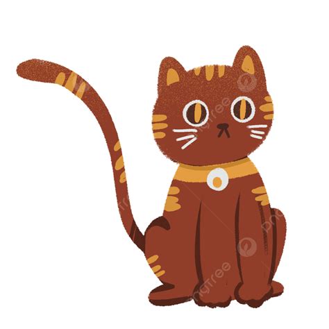 Dibujos Animados De Gatos Marrones Png Dibujos Animados Gato Animal