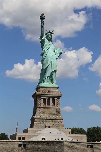Liberty Statue Usa Dom Symbol Lady America