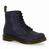 Blue And Black Boots