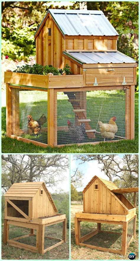 diy wood chicken coop  plans instructions