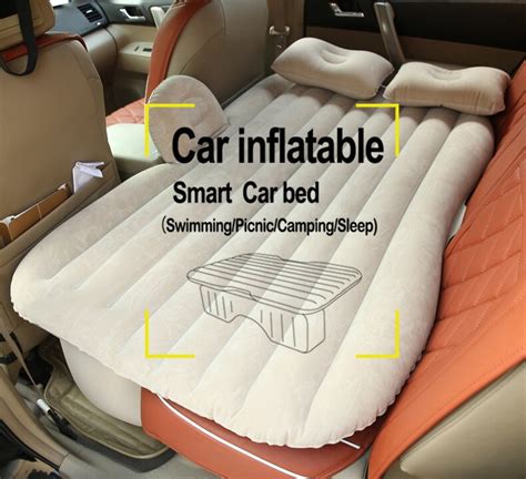 Hot Sale Car Back Seat Cover Car Air Mattress Travel Bed Inflatable Mattress Air Bed Good
