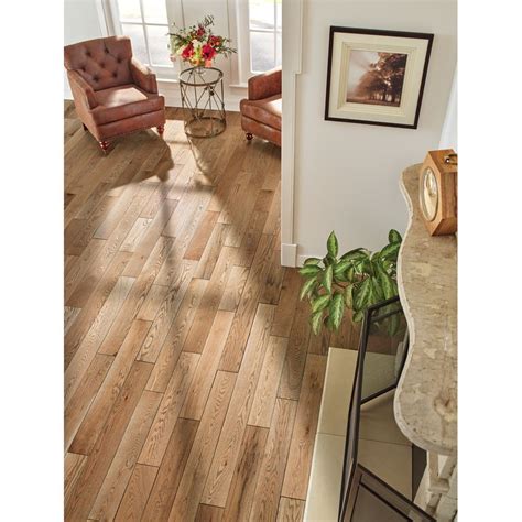 Bruce Americas Best Choice 5 In Naturally Gray Oak Solid Hardwood