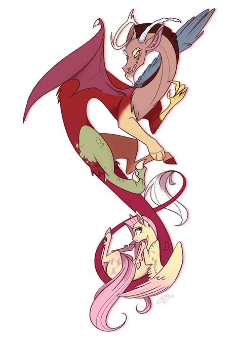 Fluttershy And Discord By Famosity On Deviantart Animation