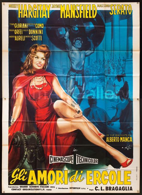 The Loves Of Hercules Gli Amore Di Ercole Movie Poster 1960