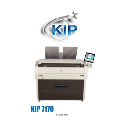 We need some help with a kip 7170 error. KIP 7170 Wide Format Multi Function Printer, बड़े प्रारूप ...