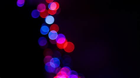 Download Wallpaper 1920x1080 Glare Bokeh Colorful Lights Blur Full
