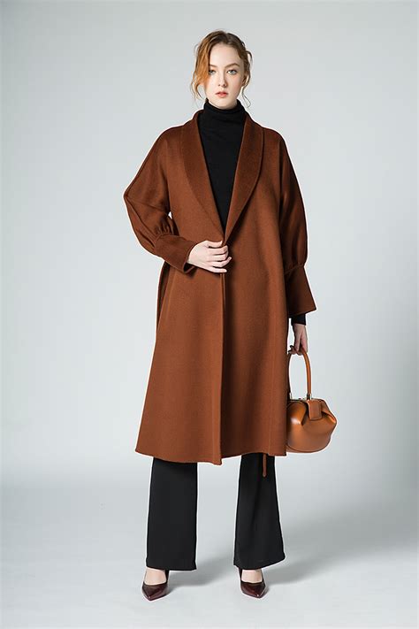 Vintage Style 100 Cashmere Wool Coat Cash01 Opheliasongllc