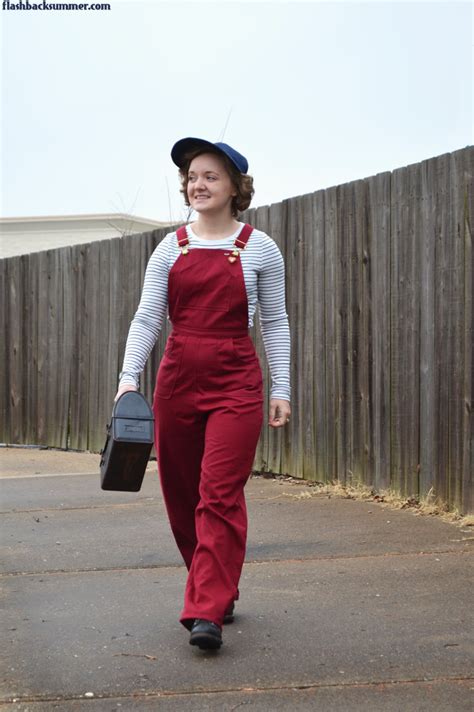 Red Overalls Flashback Summer