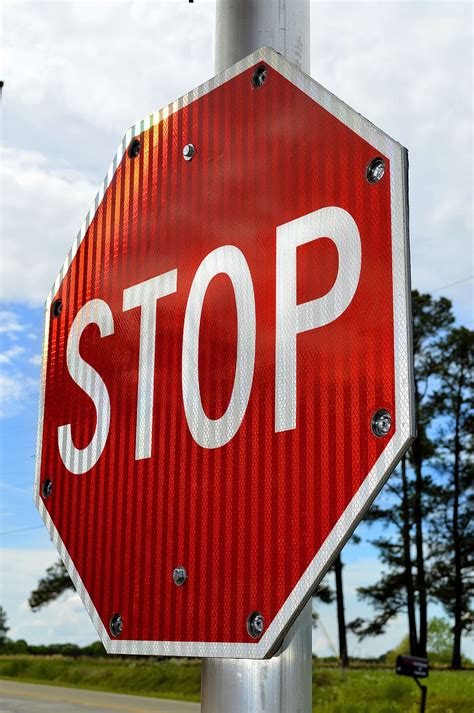 Stop Sign Warning Sign