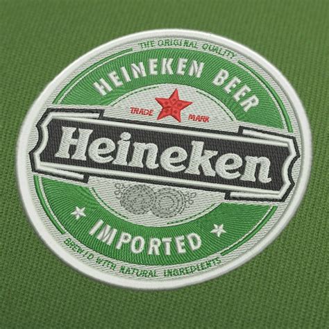 Heineken Logo Embroidery Design Download Jewish Humor