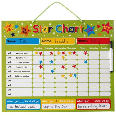 Magnetic Reward Chart Calendars And Reward Charts Home And School