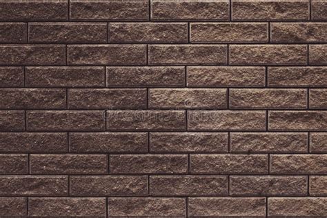 Abstract Brown Brick Wall Texture For Wallpaper Design Brick Wall