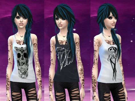 Tops For Teens And Adults Perfect For Alternative Goth Scene And Emo