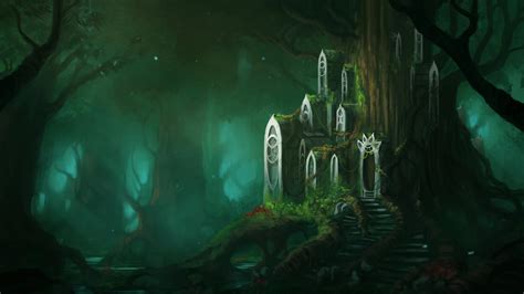 Free Download Fantasy Forest Wallpapers And Background Images Stmednet
