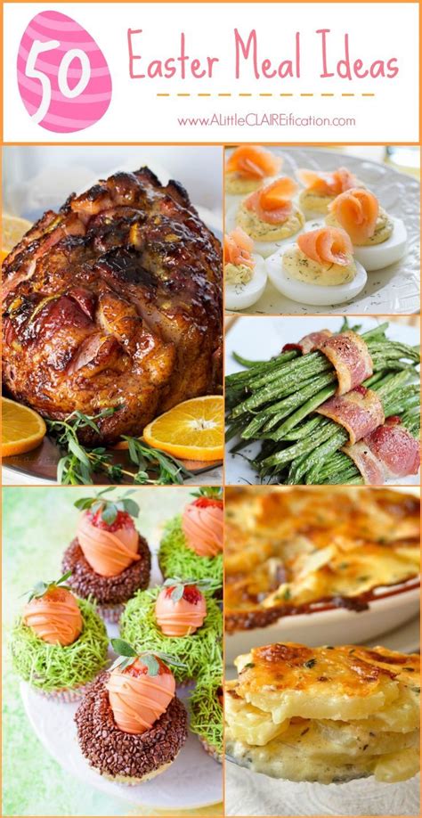 50 Easter Meal Ideas With Images Easter Dinner Recipes Easter