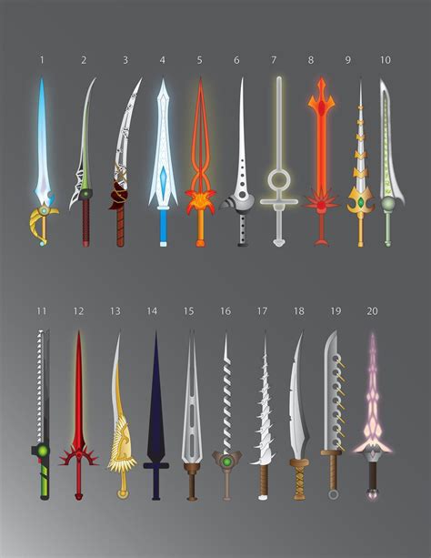 Swords Sword Design Weapon Concept Art Fantasy Sword