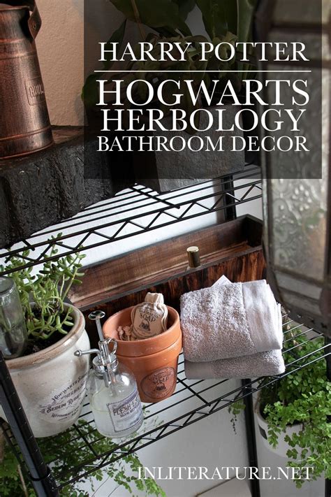 This year, we brought hogwarts to you with a very special campaign called harry potter at home. Hogwarts Herbology Bathroom Decor Harry Potter | In ...