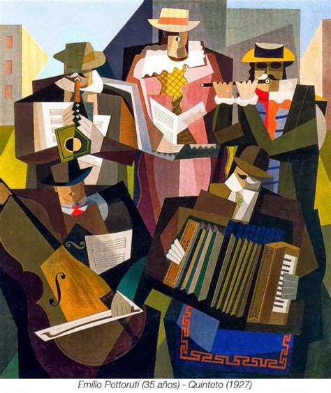 Emilio Pettoruti Latin American Art Cubist Art Painting
