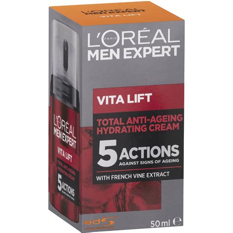 Loreal Face Care Men Expert Vita Lift 5 50ml Woolworths