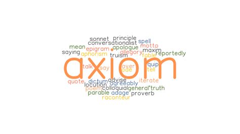 AXIOM: Synonyms and Related Words. What is Another Word for AXIOM ...