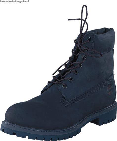 Download Mens Timberland 6 Premium Boot Navy Work Boots Png Image
