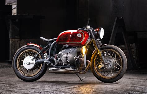 Red Hot Bmw R100 By Incerum Customs Pipeburn