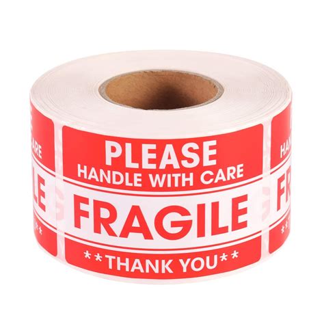 Buy Cyh 500 Labels Fragile Stickers 3 X 2 Inch Please Handle With Care