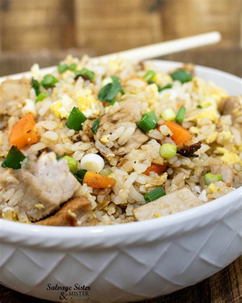 Because pork loin is a lean meat, it is lower in fat and therefore more prone to drying out, christine hazel, recent winner of food network's chopped, tells self. Fried Rice Using Last Nights Leftovers | Recipe in 2020 ...