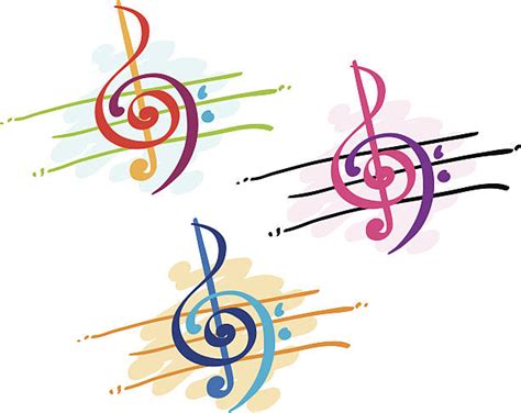 Royalty Free Treble Clef Clip Art Vector Images And Illustrations Istock