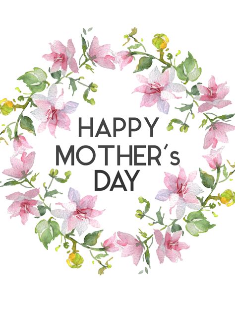 Mothers Day Printable Free Printable Cards