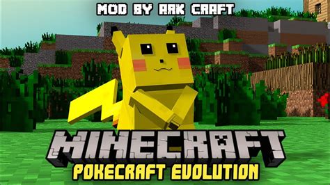 Pokemon Addon Minecraft Bedrock 119 Pokecraft Evolution Addon Youtube