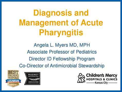 Solution Diagnosis And Management Of Acute Pharyngitis Studypool