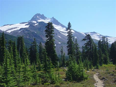 Mount Jefferson Oregon Natural Landmarks Nature Landmarks