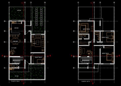 Remarkable Autocad 2d House Plan Drawings House Floor Plan Ideas
